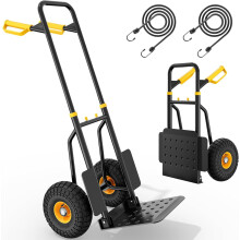 YITAHOME Sack Truck 150kg Stair Climber Foldable Height Adjustable 2 Wheels