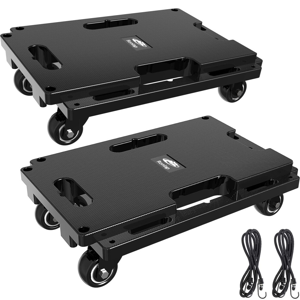 Ronlap Furniture Moving Dolly, Furniture Movers With Wheels, Portable Moving Rollers Leg Dollies For Heavy Furniture, 4 Wheels Small Flat Dolly With 31802123