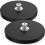Swihorab Neodymium Rubber Coated Mounting Magnets, 100LBS Pull Force, M4 Threaded Studs, 2Pack 1