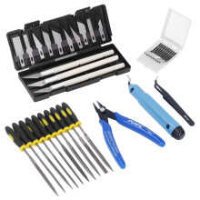 3D Printer Tool Kit, 3D Printing Accessories, 3D Printing Tools, 3D Printer Nozzle Cleaning Kit, 3D Printing Pliers Tweezers File Deburring Tool Trim