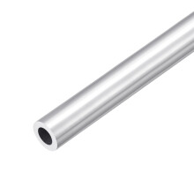 DMiotech (20mm OD x 12mm ID) 6063 Aluminum Round Tube 300mm Length Industry Metal Tubing for Machinery Frame Construction DIY Projects