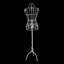 JF HOME BLISS Dressmaking Mannequin Female Mannequin Stand Adjust Height Tripod Dress Stand Mannequin Torso Body with Metal Wire Busts Stand for Clot