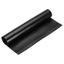 PATIKIL Neoprene Rubber Sheet 30cm Wide x 1mm Thick x 30cm Long, Solid Rubber Strip Roll Pad Insulation for DIY Gasket Material, Sealing, Liner, Padd