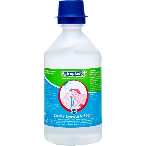 Astroplast 1047091 Sterile Eyewash - white/blue