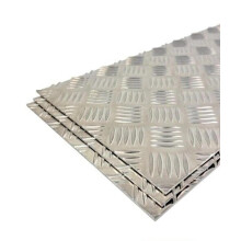Stormguard Aluminium Flat Tread Plate, Chequer Treadplate, 5-Bar Sheet, 2mm Thick, Various Sizes Available
