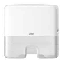 Tork Xpress Multifold Mini Hand Towel Wall Mounted Dispenser White H2, One-at-a-Time Dispensing, Elevation Range, 552100