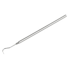 REMOS Probe Made of Stainless Steel with Spring Steel tip 15 cm Curved