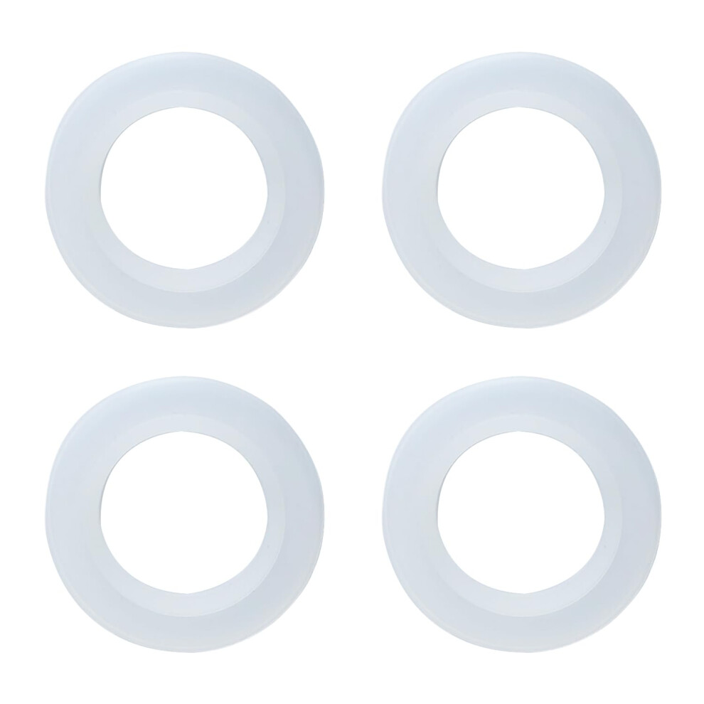 Qrity 4 Pcs O-Rings Gasket 23Mm, Sink Plug Seal, Lip Bath Plug, Washer Basin Sealing Ring, Bathtub Plug Gasket, Pop Up Basin Waste Seal, Suitable For