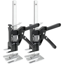 Labor Saving Arm Jack 2 Pack, 15inch Lifting Tool Jack, Wall Tile Locator, Multi-Function Height Adjustment Lifting Device, Door Panel lifting Cabine