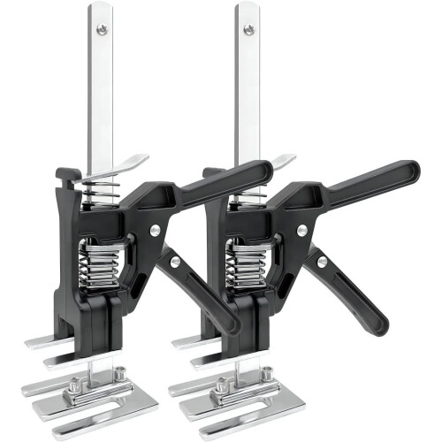 Labor Saving Arm Jack 2 Pack, 15inch Lifting Tool Jack, Wall Tile Locator, Multi-Function Height Adjustment Lifting Device, Door Panel lifting Cabine