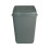 VTL 60 Litre Silver Plastic Swing Bin Durable For Kitchen And Home Waste 1