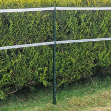 Doblit 156cm Poly Post Extra Tall 5FT Plastic Fencing Stake | Reinforced Mobile Electric Fence Poles Ideal for Horse Paddocks Equestrian (Green, Pack