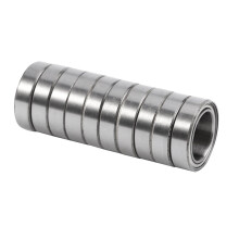 10x15x4 Bearing, 10PCS 6700ZZ Thin Section Ball Bearing, Double Shielded Deep Groove Ball Bearings Miniature Bearing for 3D Printer, Quadcopter or Sh