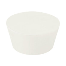 sourcing map Rubber Tapered Plug 88mm to 111mm Solid Test Tubes Bungs Stopper White for Lab Home 1 Pieces