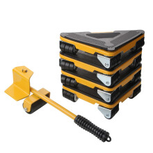 Heavy Furniture Mover Lifter with Extension Bar and 4 Scooters, 360 Rotate Caster Dolly, 660lbs Load Capacity Dollies Slider for Heavy Furniture and