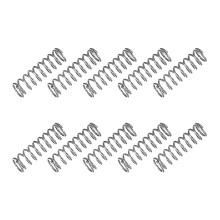 sourcing map Small Compression Spring 3 mm OD 0.35 mm Wire Diameter 10 mm Free Length 304 Stainless Steel Extension Spring for Shop Home Repairs DIY