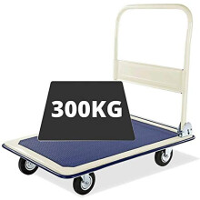 TMZ 300Kg Heavy Duty Folding Trolley Cart Platform Flat Barrow Sack comfortable