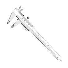 Hwtcjx Vernier Calipers, Callipers Measuring 150mm, Vernier Gauge, Calipers Gauge, Made of Stainless Steel, Sturdy and Durable, Clear Scale, Comforta