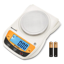 Bonvoisin Digital Lab Scale 600g x 0.01g Precision Electronic Scale LCD Display Analytical Balance Jewelry Scale Scientific Scale 0.01g Accuracy