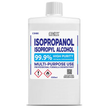 Isopropyl Alcohol 99.9% (IPA) - 100ml Pure for Medical Supplies, Antiseptic, Cleaning, Disinfectant Cleaner, Graffiti Remover and Airbrush Thinner -