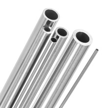M METERXITY 250mm 304 Stainless Steel Tube, 1mm 2mm 3mm 4mm 5mm 6mm OD 0.15/0.6/1mm Wall Thick Seamless Straight Metal Pipe Tubing for Construction/M