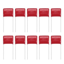 sourcing map 20 Pcs Metallized Polypropylene Film Capacitors, CBB22 250V 105J 1UF Capacitors Assortment Kit for Electronics Appliances and Energy Sav