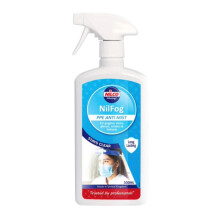 Nilco Nilfog Anti-Mist Spray, 500ml – Eliminates Condensation on Windscreens, PPE, Visors, Glasses and Helmets Clear Visibility Streak-Free Finish
