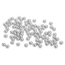 sourcing map 3/16" 4.763mm Bearing Balls, 50 Pcs 440C Stainless Steel G10 Precision Balls Metric Mixing Balls for Bearings Bicycles Casters