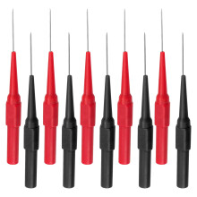 10Pcs 0.7mm Test Probe Pins - Wire Piercing Probe Insulation Back Probes - Plug Cable Test Probes - Non Destructive Stainless Steel Pins - suitable f