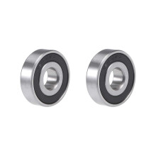 TA-VIGOR 2Pcs 16100-2RS Deep Groove Ball Bearings, Z1 10mm x 28mm x 8mm Double Sealed Industrial Bearings, Chrome Steel Skateboard Bearings for Motor