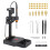 Vertical Heat Set Insert Tool, Mintion Thread Insert Press Machine, Melting Tool Thread Inserts, Melting Aid 90 W Soldering Iron, 30 Pieces Thread In 1