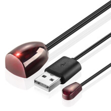 IR Infrared Remote Control Extender Repeater Cable (10 Feet) - IR Signal Receiver & IR Emitter Blaster Extension Cable Wire Cord USB Powered System K