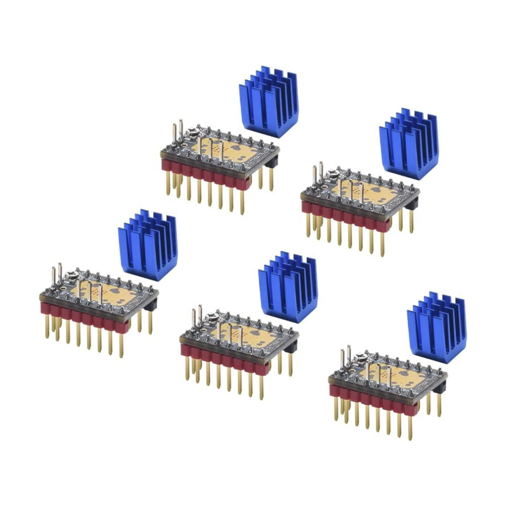 Bigtreetech Tmc2209 V1.3 Stepper Motor Driver Uart,Step/Dir Mode Ultra Silent Stepsticks With Heatsink For Skr V1.4 Turbo/Skr 3,Octopus/Manta M4p/M5p 83304996