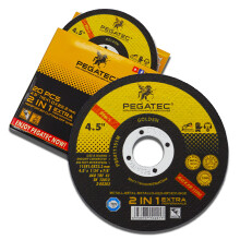 PEGATEC Cut Off Wheels 20 Pack, Quality Thin 4 1/2 x.040x7/8 inch Cutting Disc, Metal & Stainless Steel Aggressive Cutting Wheel for Angle Grinder, G