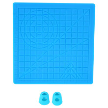 Sorandy 3D Design Mat, Flexible Silicone with Finger Caps, Multi-Shaped Draws for 3D Printing Pens, Gift for Kids & 3D Printer Lovers