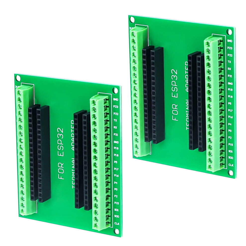 Xtvtx 2 Pcs Esp32 Breakout Board Esp32 Expansion Board 38Pin Development Board With Wireless Wifi Bluetooth For Esp-Wroom-32 Microcontroller Developm 62707053