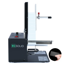 U.S. Solid Automatic Label Dispenser Machine w/Counter Fibre Optic Sensor Speed Adjustable - Transparent and Opaque Labels - Width 10-115MM Length 8-