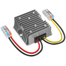 12V to 24V DC Step up Converter 10A 240W, 12V to 24V Converter with Wire Terminal Block, 12 to 24 Volt Step up Converter for Golf Cart Truck Vehicle