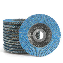 Kcmell Flap Discs 115mm, 12 Pack Mixed Grit 40/60/80/120 Zirconia Grinding Discs 4.5 Inch Angle Grinder Sanding Discs for Polishing Grinding Metal Wo
