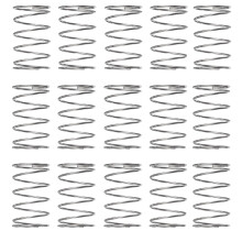 MACHSWON Compressed Spring for Home, Machinery, Industrial, Screen Doors, Lawn Mowers, Stainless Steel Compressed Spring 5mm OD 0.4mm Wire Size 25mm