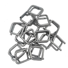 Trojan 13mm Galvanised Metal Buckles (Pack of 1000) Self Locking Strapping Buckle For Use With Woven Cord Polyester Pallet Strapping Banding