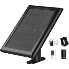 YUWING Solar Panel for Ring Camera, 3.5W Solar Power Charger Compatible with Ring Spotlight Cam Plus/Pro and Stick Up Cam Battery, 13FT Cable and USB