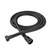 1.2M Black Stainless Steel Hand Shower Flexi Pipe with Modern Black Finish – Stylish and Durable Shower Hose