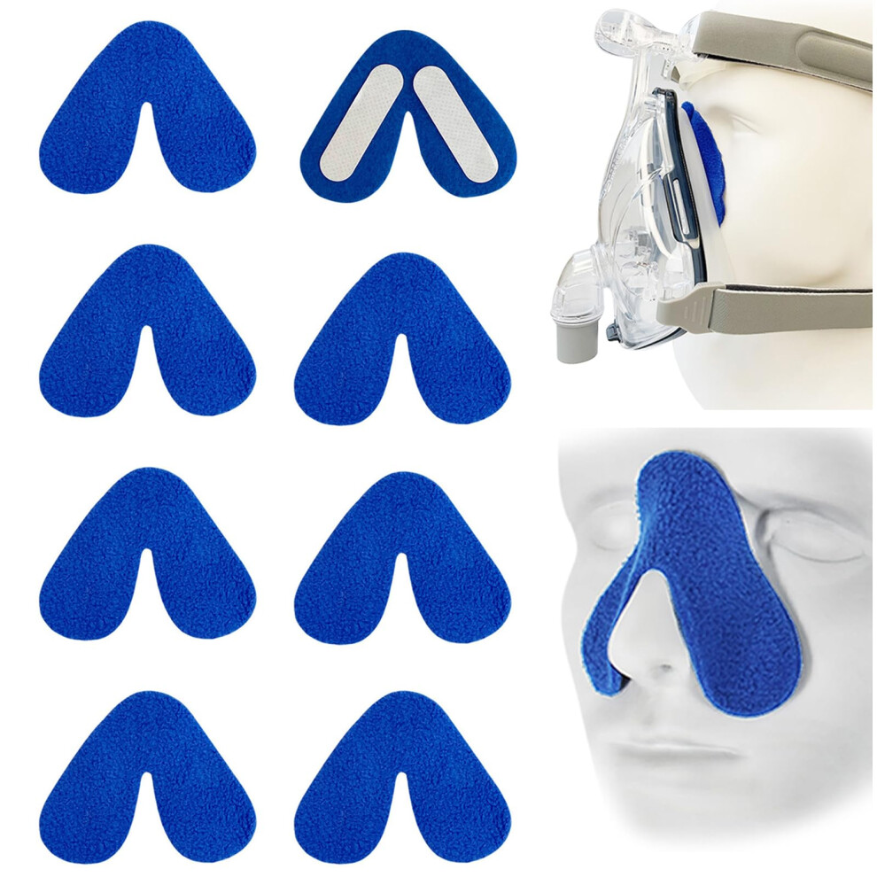 Zyxzuk Nose Pads For Cpap Mask Comfortable Nasal Cushion Mask Liners For Cpap Machine Accessories Nasal Pad Nose Bridge Protector