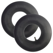 2 Pack 3.00-4 Inner Tubes with TR87 Bent Valve, 260  85 mm Wheelbarrow Inner Tube Pneumatic Tire for Wheelbarrows Mowers