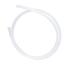 LAVMHAB Transparent Silicone Tube, Food-Grade Hose, Size 9.5mm x 12.7mm (3/8" x 1/2"), Length 1.2m (3.9ft), Thickness 1.6mm, Flexible Rubber Silicone
