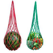 2 Pcs Poultry Vegetable String Bag, Chicken Feeder, Chicken Coop Accessories, Hanging Feeding Net Dispensers for Fruits Vegetable Chicken Treat Toys