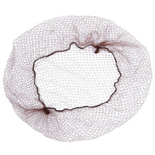 Shappy 200 Pack Hair Nets Invisible Elastic Edge Mesh, Lightweight, Regular 20 Inches Size with 1/4 Inches Opening, Brown Nylon Invisible Hairnet