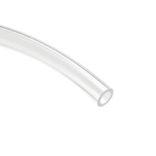 sourcing map Pneumatic Air Tubing, 16mm OD x 12mm ID 5 Meters 16ft PU Polyurethane Air Compressor Tube Hose Pipe Clear