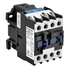 Heschen AC Contactor, CJX2-2510, 50/60Hz Coil, 3P, 3 Pole, Normally Open, Ie 25A, Ue 380V (CJX2-2510 NO, AC 220V)